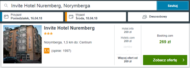 hotel invite norymberga