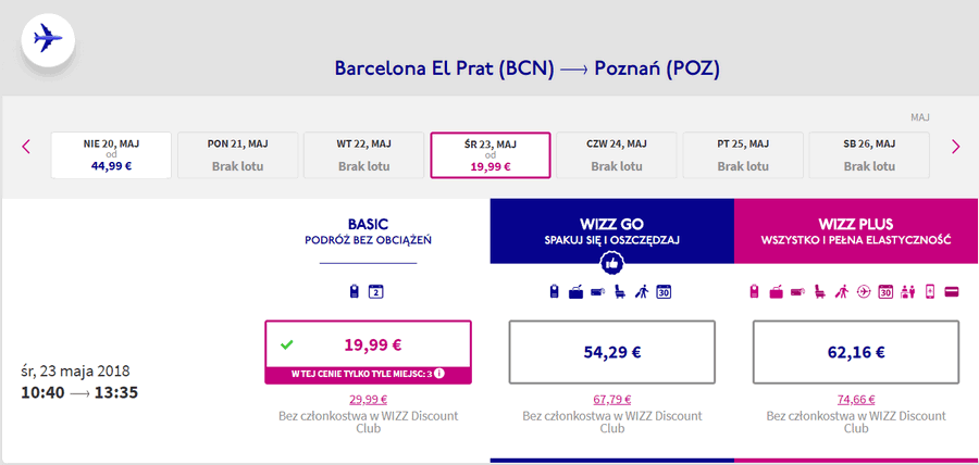 loty do poznania z barcelony