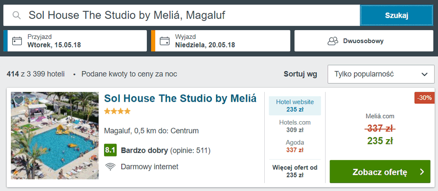 noclegi na majorce