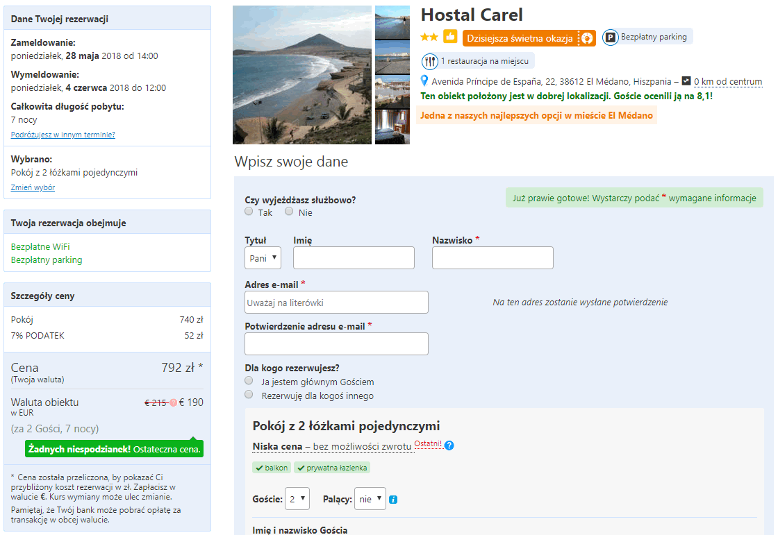 hostal carel teneryfa