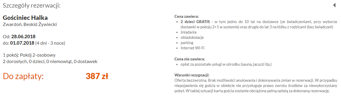travelist rezerwacja