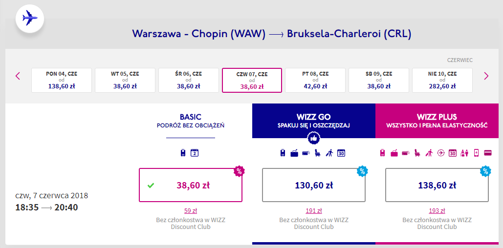 wizz air bilety