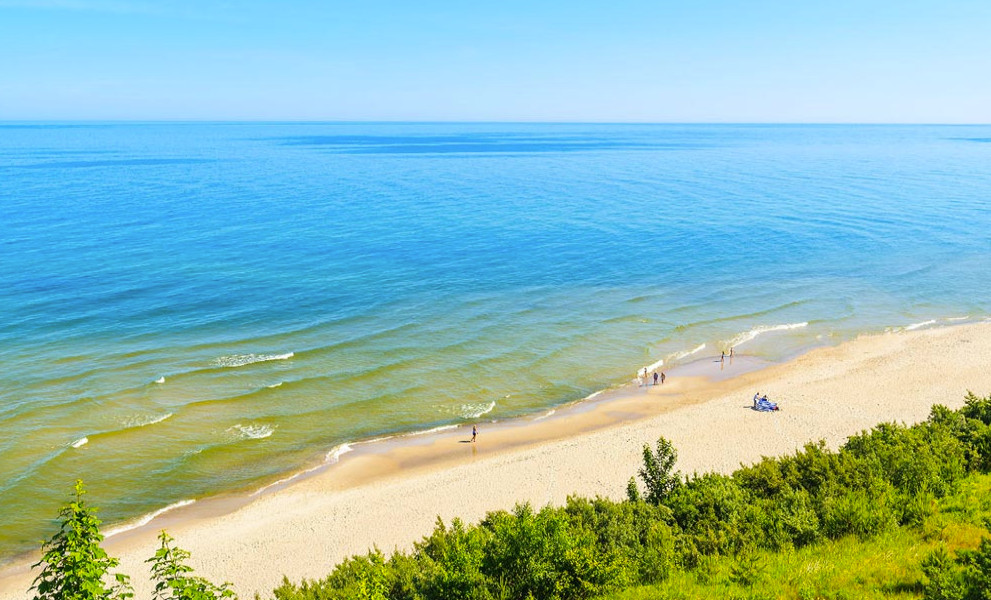 plaża nad Bałtykiem