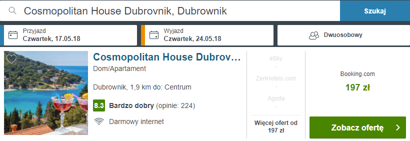 rezerwacja noclegów