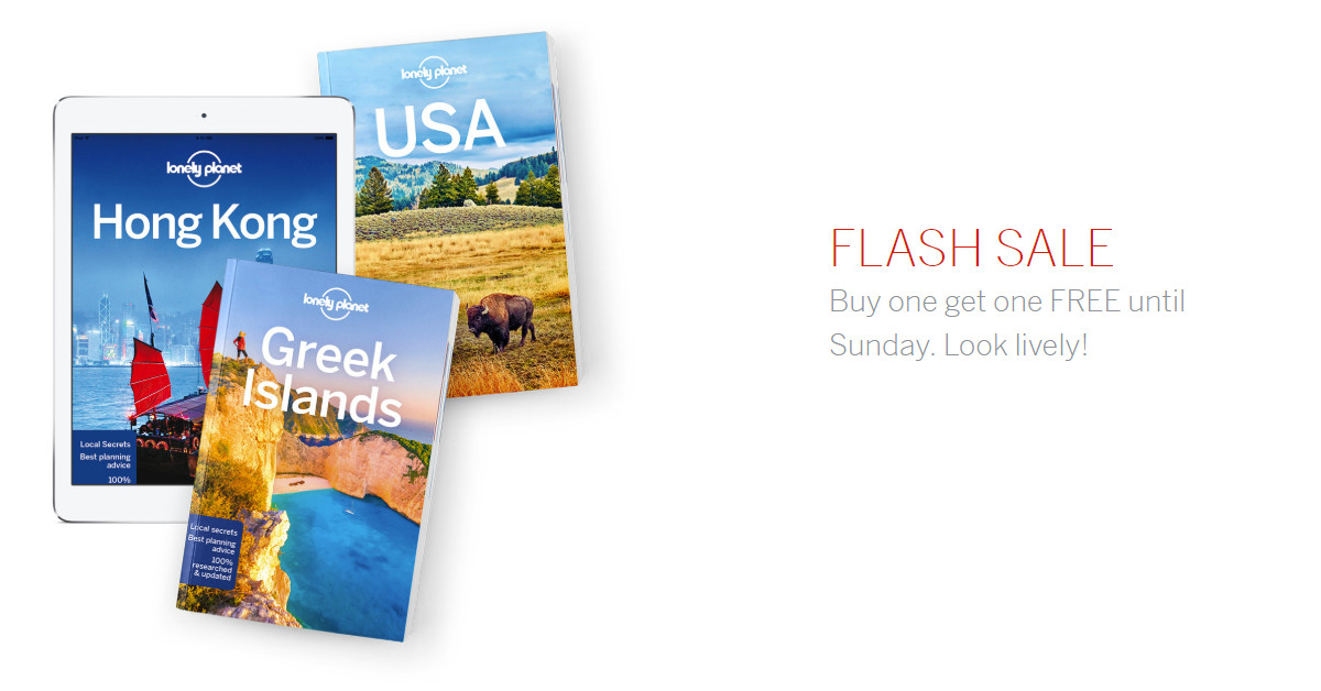 Promocja Lonely Planet – drugi przewodnik gratis!