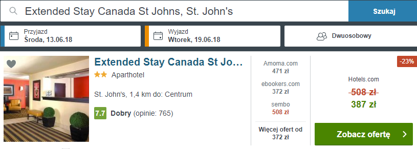 rezerwacja noclegów