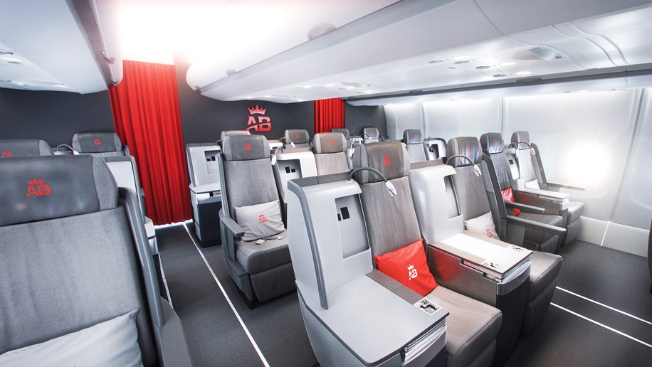 Air Belgium klasa biznes
