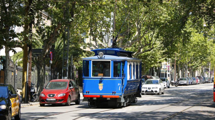Tramwaj w Barcelonie