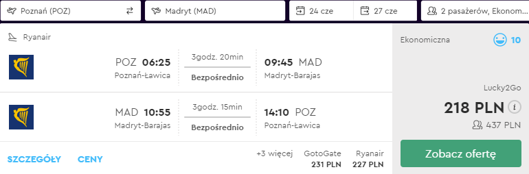 rezerwacja lotów