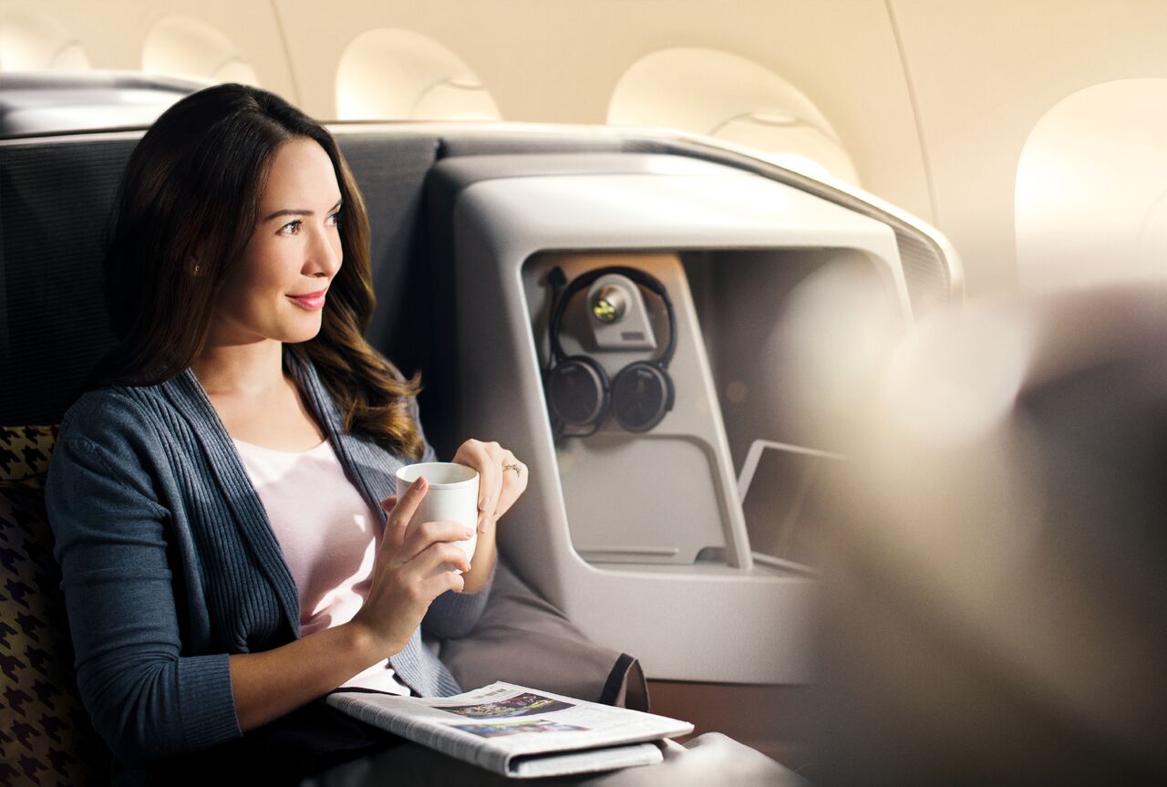 Singapore Airlines klasa biznes