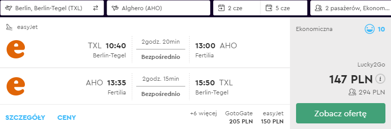 rezerwacja lotów