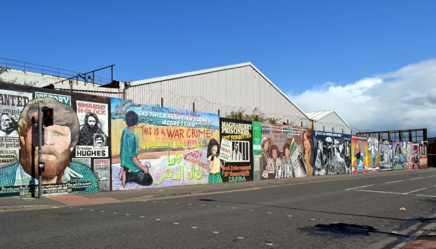 Murale w Belfaście
