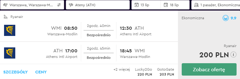 rezerwacja lotów