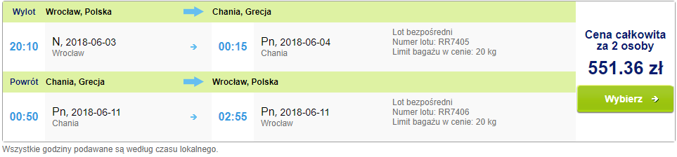 rezerwacja lotów czarterowych
