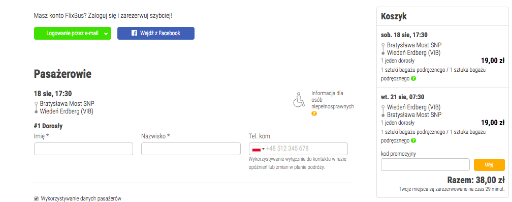 flix do wiednia