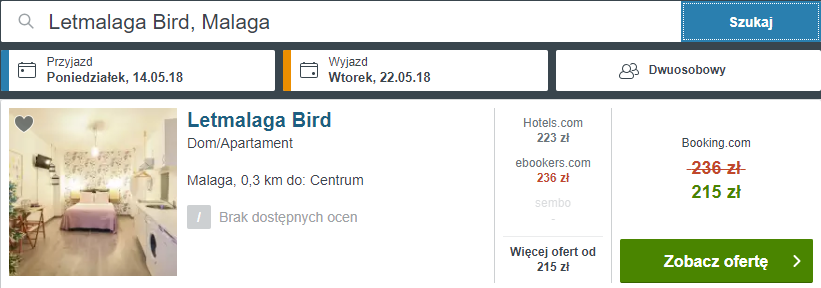 rezerwacja noclegów