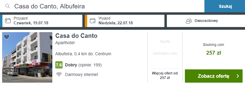 rezerwacja noclegów