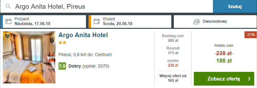 rezerwacja noclegów Trivago