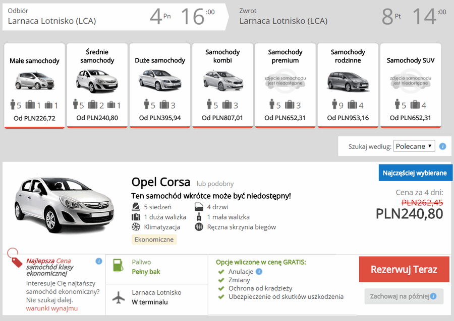 auto na cyprze