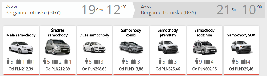 bergamo auto