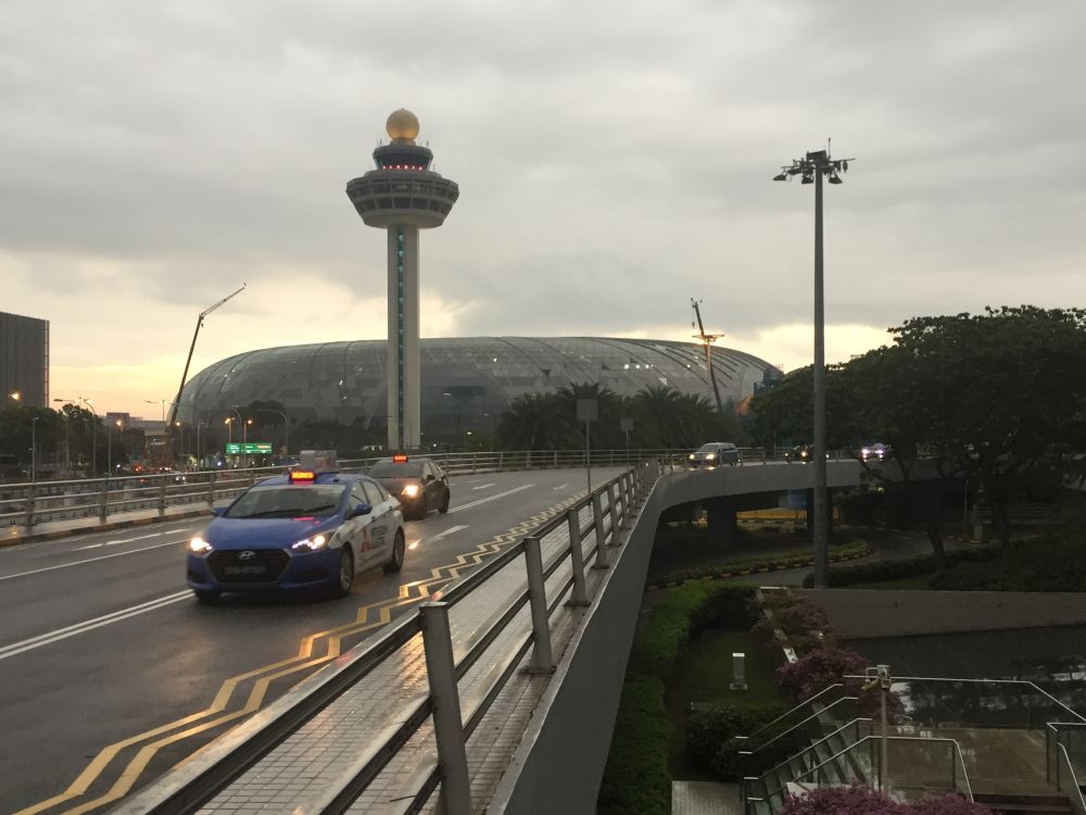 lotnisko Changi Jewel