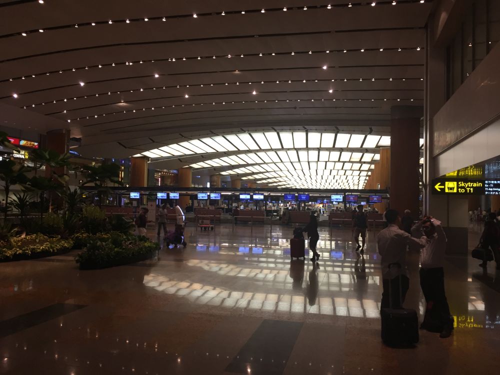 lotnisko Changi Singapur