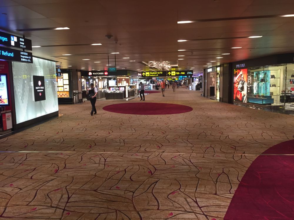 lotnisko Changi Singapur