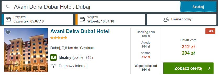 Dubaj hotel