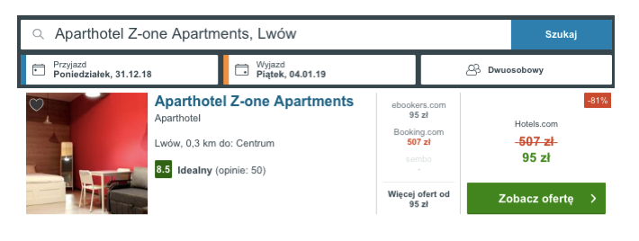 zarezerwuj hotel we lwowie