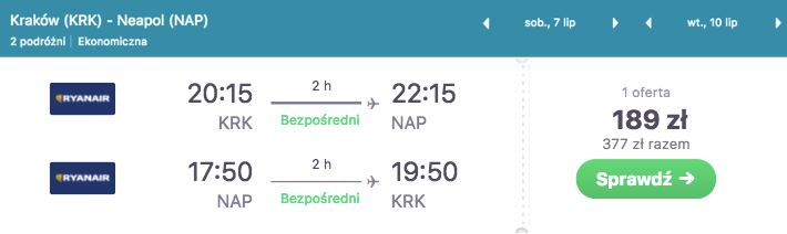 zarezerwuj lot do enapolu