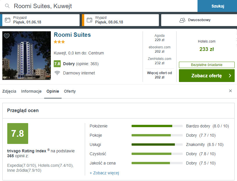 rezerwacja noclegów