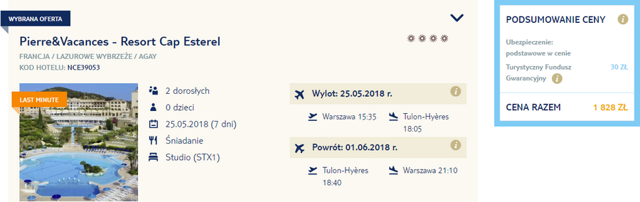 rezerwacja wczasów