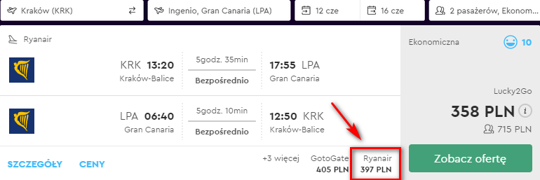 rezerwacja lotów