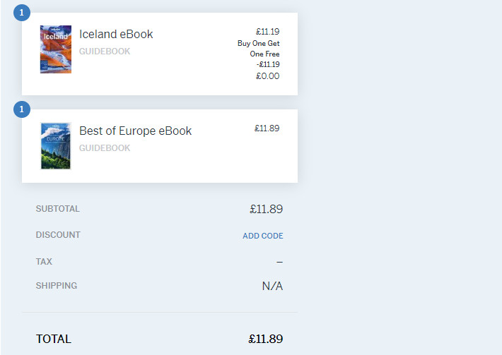 koszyk lonely planet