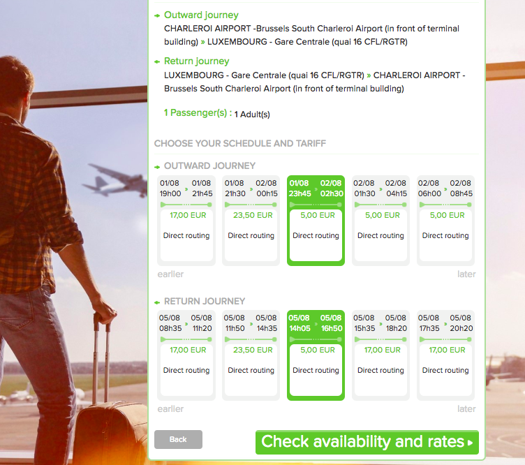 zarezerwuj bilety do uskemburgu