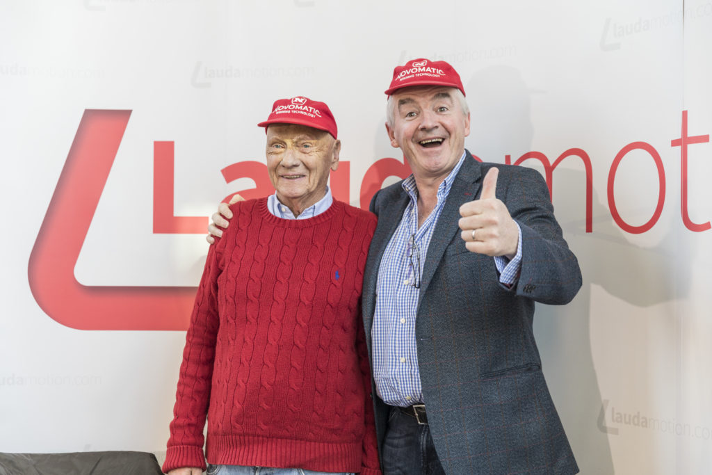 Michael O'Leary Niki Lauda