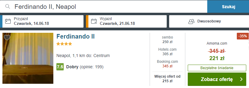 rezerwacja noclegów
