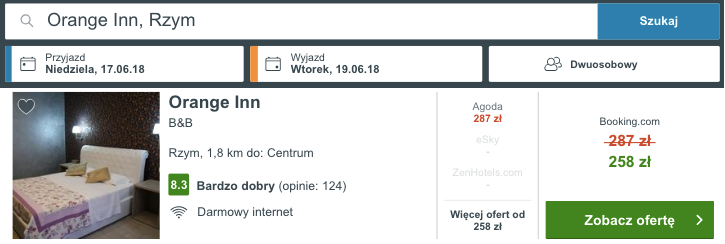 zarezerwuj hotel w rzymie