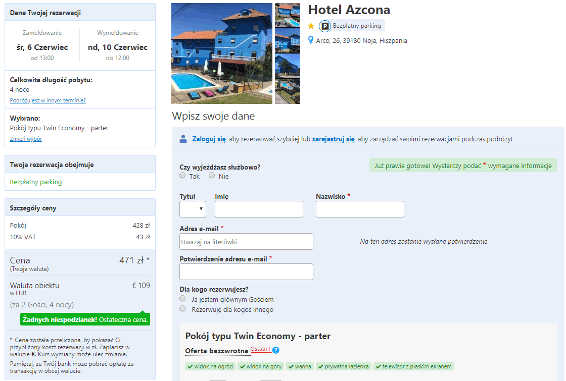 hotel azcona kantabria