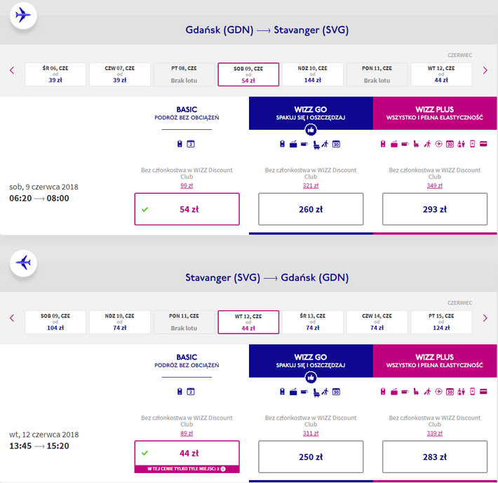 rezerwacja biletów wizz air