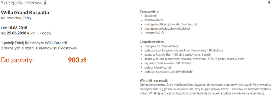 rezerwacja noclegów