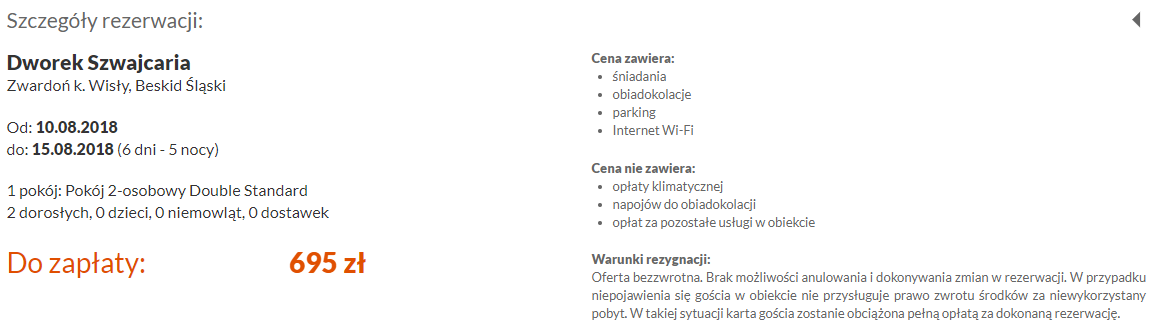 travelist rezerwacja
