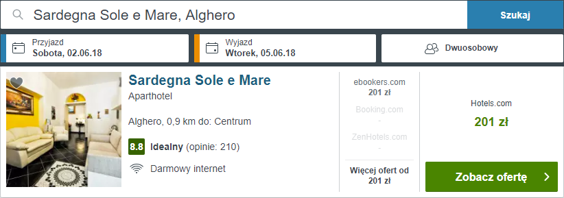 rezerwacja noclegów