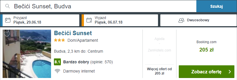 rezerwacja noclegów