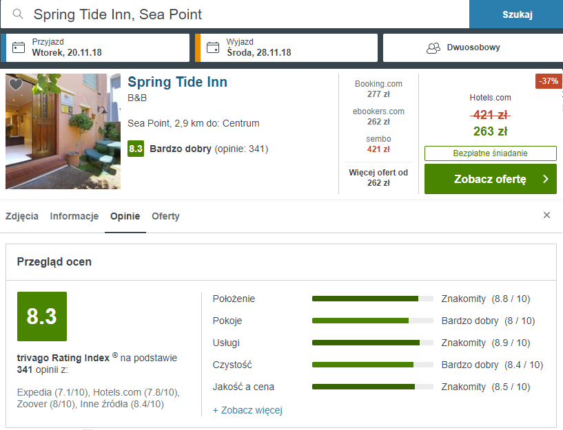 rezerwacja noclegów