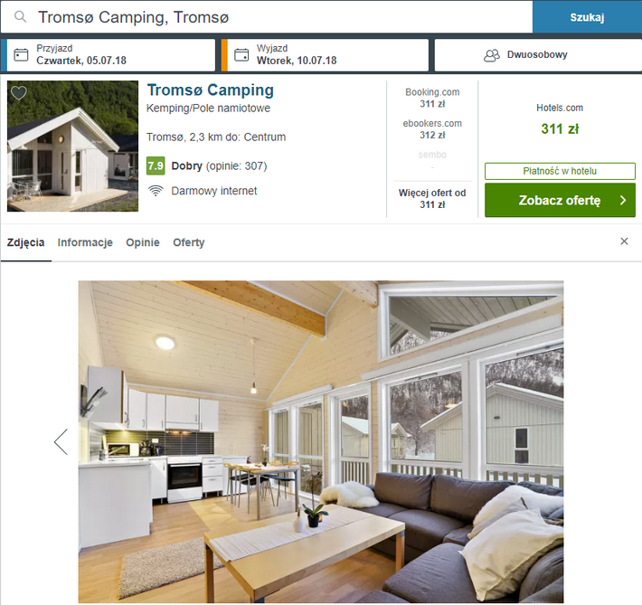 rezerwacja noclegów