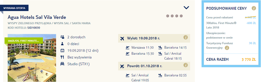 rezerwacja wczasów