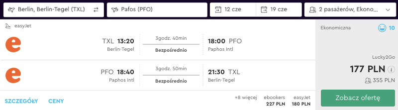 zarezerwuj bilety na cypr