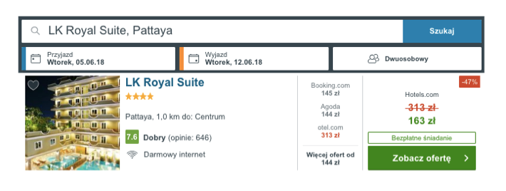 zarezerwuj hotel w pattaya