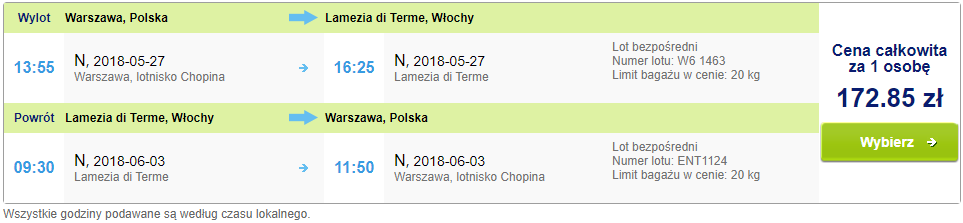 rezerwacja lotów